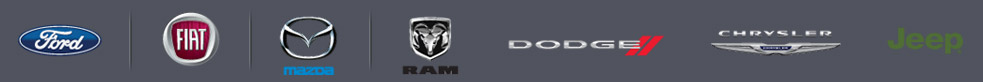 Marcas que apoyan: Ford, Fiat, Mazda, Ram, Dodge, Chrysler, Jeep.